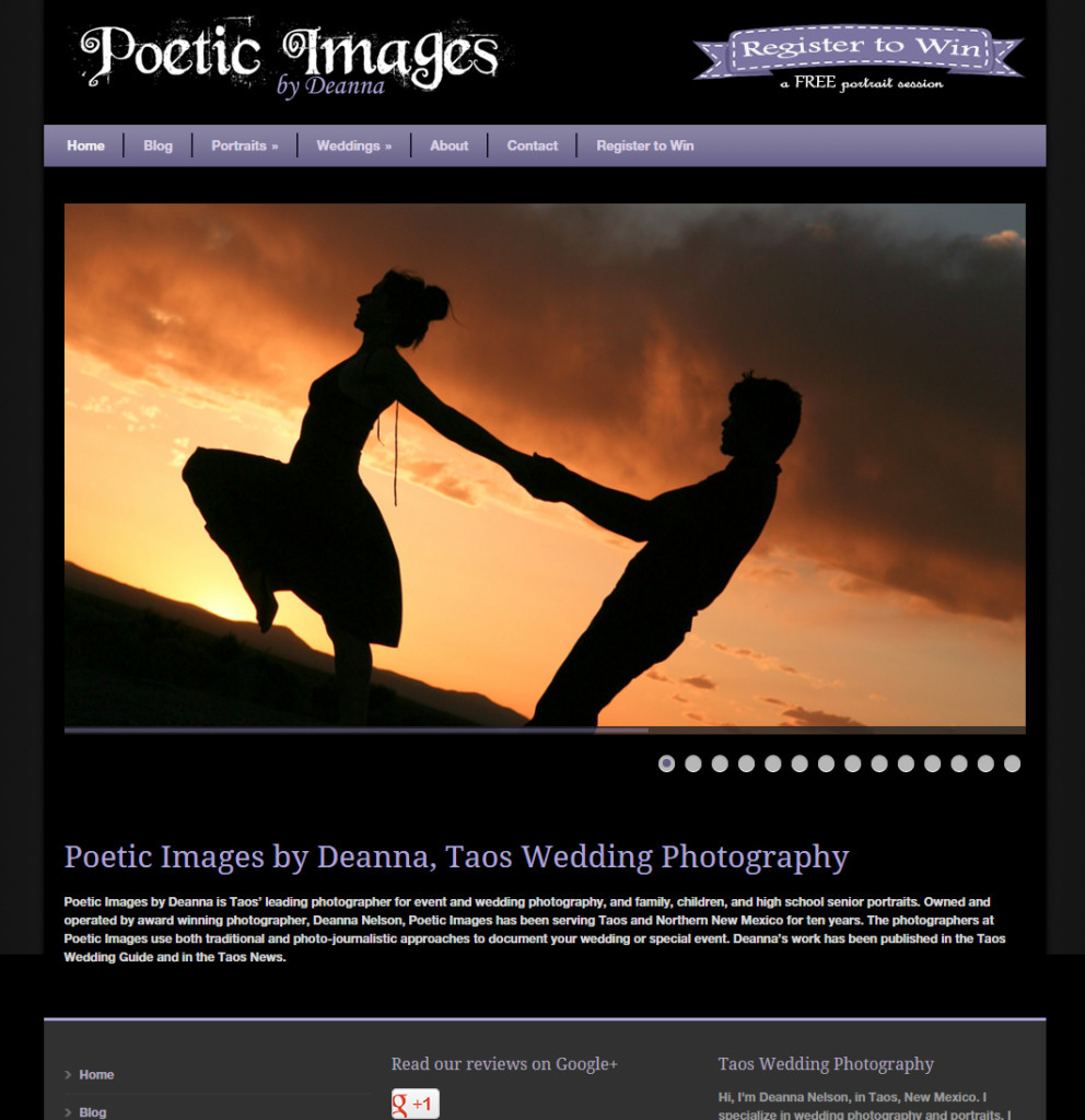 Poetic Images Website